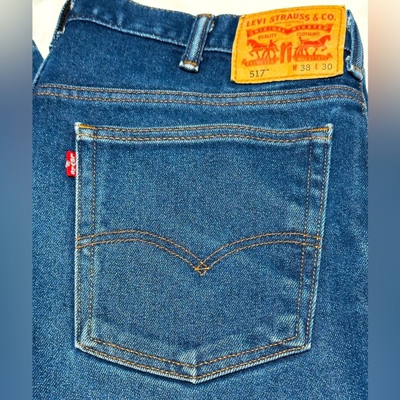 Levi's 517's‎ Men's Blue Jeans - Picture 4 of 10